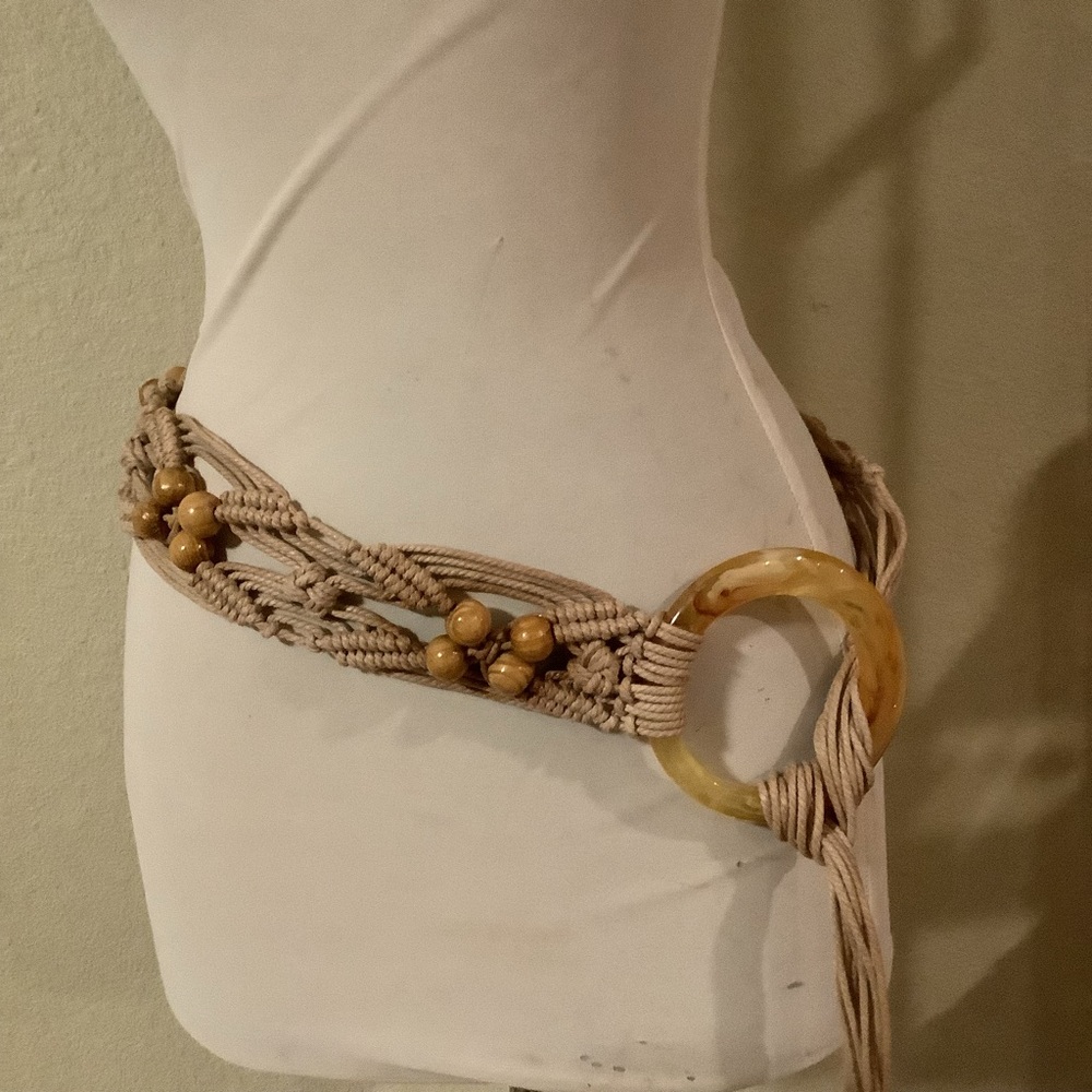 Retro Macrame Rope Belt - Picture 6 of 6